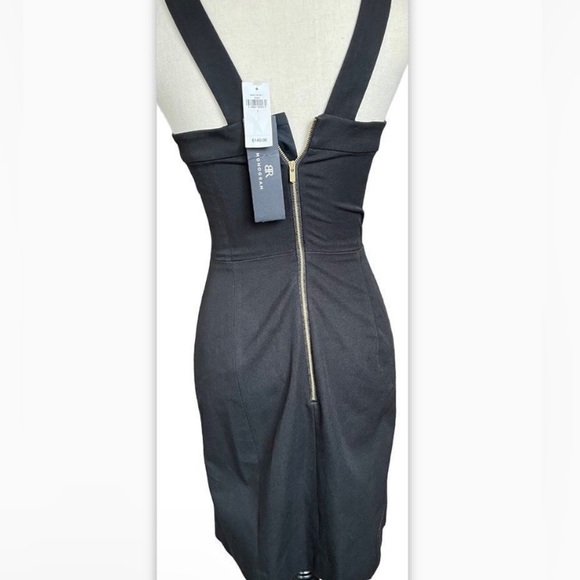 NWT Banana Republic Black Dress Size 0 - Picture 2 of 7
